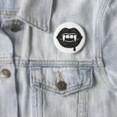 Badge Rond 5 Cm Vampire (En situation)