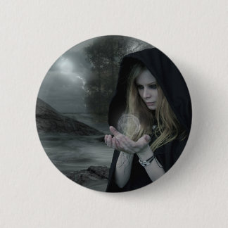 Badge Rond 5 Cm Vampire et sorcellerie