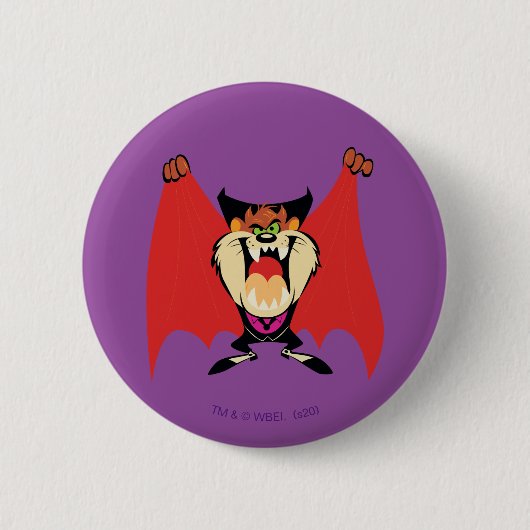 Badge Rond 5 Cm Vampire TAZ™ (Devant)