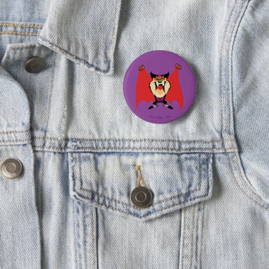 Badge Rond 5 Cm Vampire TAZ™ (En situation)