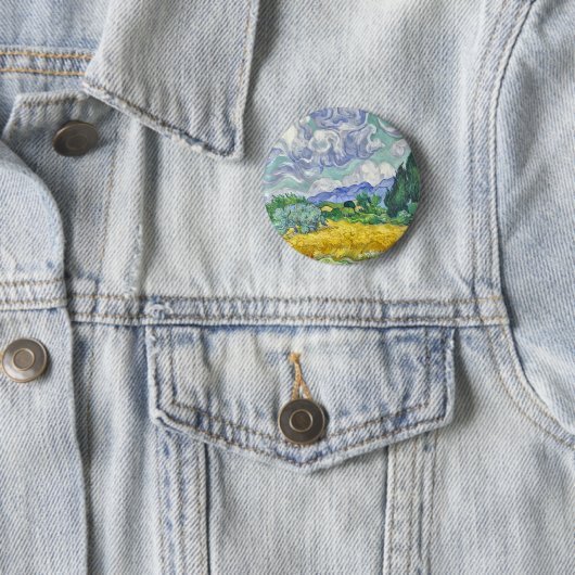 Badge Rond 5 Cm Van gogh (En situation)