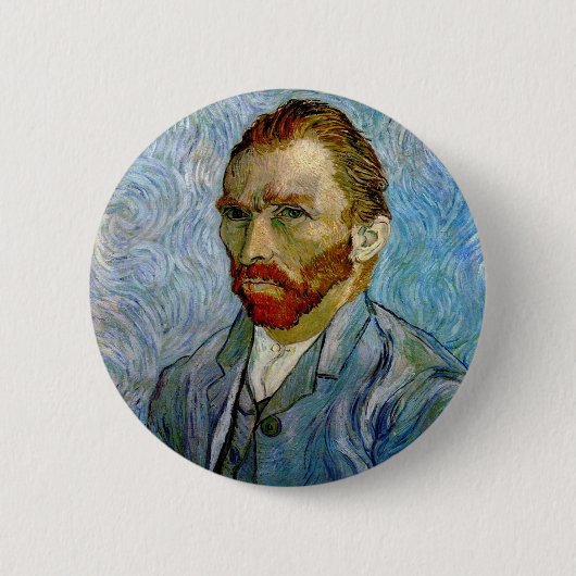 Badge Rond 5 Cm Van Gogh Autoportrait (Devant)