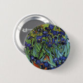 Badge Rond 5 Cm Van Gogh irise le bouton (Devant & derrière)