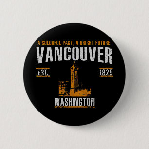 Badge Rond 5 Cm Vancouver