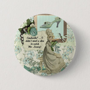 Badge Rond 5 Cm Vanterie d'Elizabeth Bennet