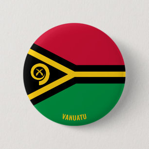 Badge Rond 5 Cm Vanuatu Drapeau charmant patriotique