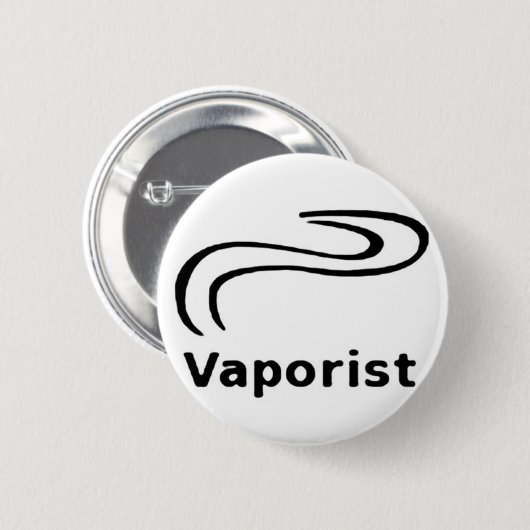 Badge Rond 5 Cm Vaporist (Devant & derrière)