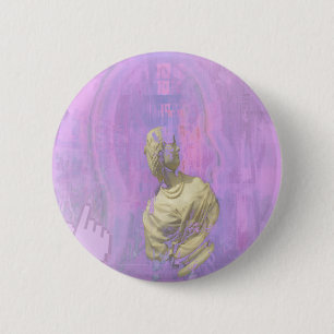 Badge Rond 5 Cm vaporwave esthétique