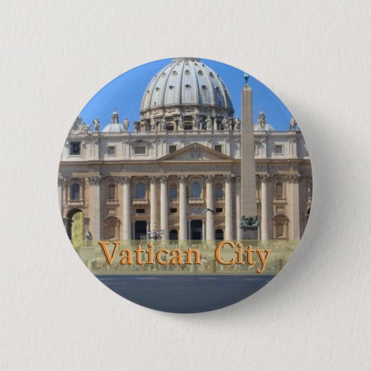 Badge Rond 5 Cm Vatican (Devant)