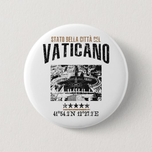 Badge Rond 5 Cm Vaticano (Devant)