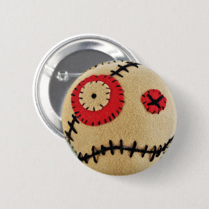 Badge Rond 5 Cm Vaudou Tan