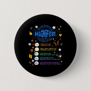 Badge Rond 5 Cm Vbs 2025 Insects Les Plus Petits Magnifiés Aventur