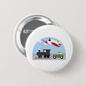 Badge Rond 5 Cm Vechicles (Devant & derrière)