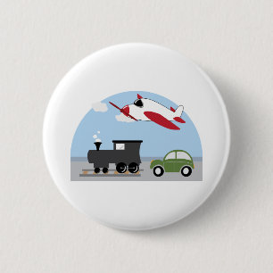 Badge Rond 5 Cm Vechicles