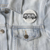 Badge Rond 5 Cm Vecteur de devis d'aventure Me Anywhere (En situation)