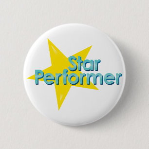 Badge Rond 5 Cm Vedette