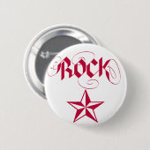 Badge Rond 5 Cm Vedette du rock (Devant & derrière)