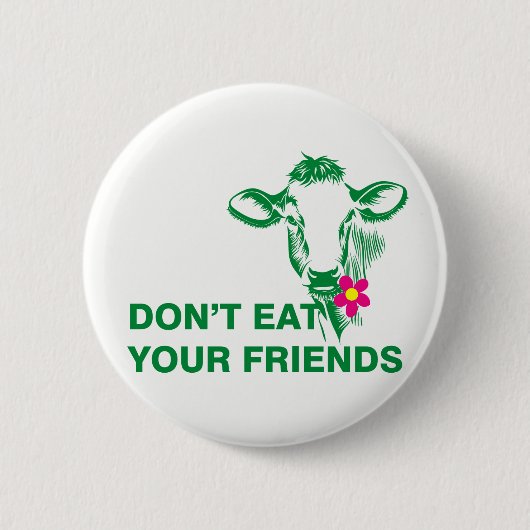 Badge Rond 5 Cm Veganisme (Devant)