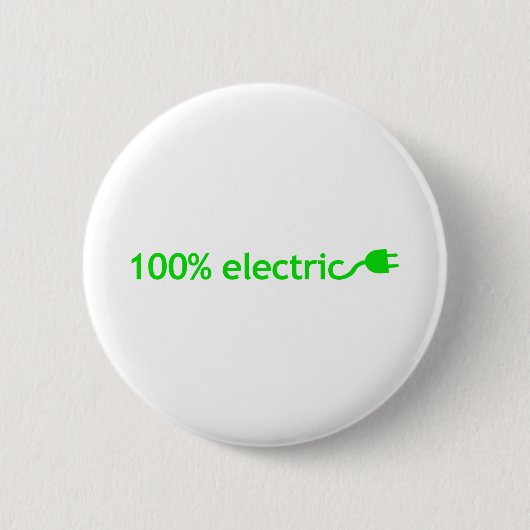 Badge Rond 5 Cm Véhicule 100% électrique (Devant)