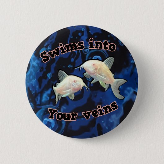 Badge Rond 5 Cm Veines (Devant)