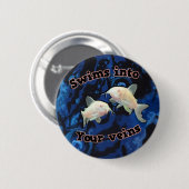 Badge Rond 5 Cm Veines (Devant & derrière)