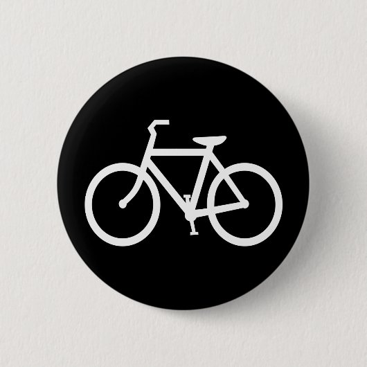 Badge Rond 5 Cm Vélo (Devant)