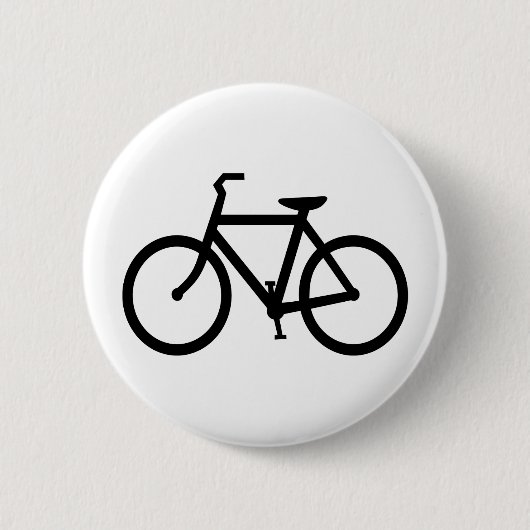 Badge Rond 5 Cm Vélo (Devant)