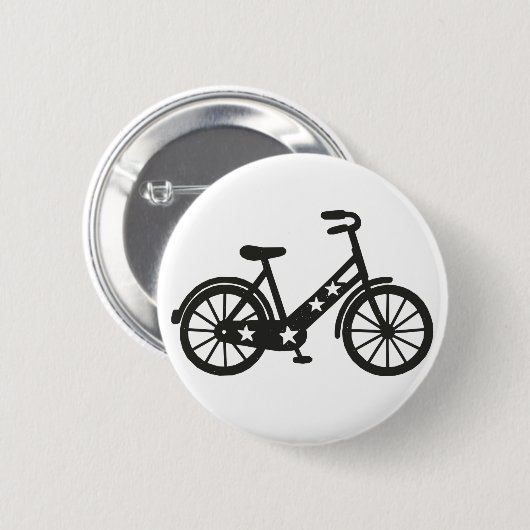 Badge Rond 5 Cm Vélo (Devant & derrière)