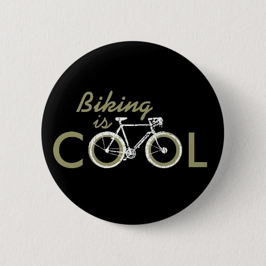 Badge Rond 5 Cm vélo cool (Devant)