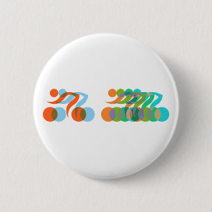 Badge Rond 5 Cm Vélo Freak