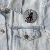 Badge Rond 5 Cm Vélo Oxford (En situation)