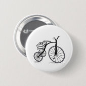 Badge Rond 5 Cm Vélo sur 3 roues (Devant & derrière)