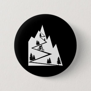 Badge Rond 5 Cm Vélo tout terrain - Vélo de descente Mtb Cyclisme
