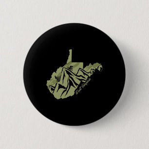 Badge Rond 5 Cm Vélos tout terrain en Virginie-Occidentale WV cycl