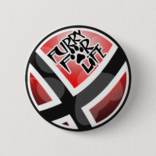 Badge Rond 5 Cm Velu pendant la vie
