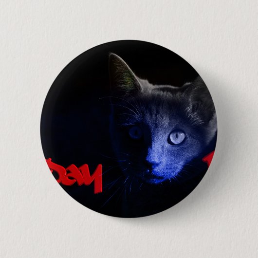 Badge Rond 5 Cm vendredi 13 (Devant)