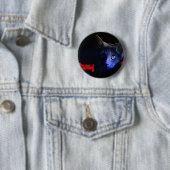 Badge Rond 5 Cm vendredi 13 (En situation)