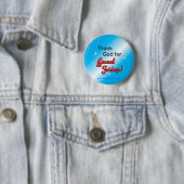 Badge Rond 5 Cm Vendredi décontracté (bouton) (En situation)