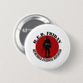 BADGE ROND 5 CM VENDREDI ROUGE - RAPPELEZ-VOUS CHACUN DÉPLOYÉ (Devant & derrière)