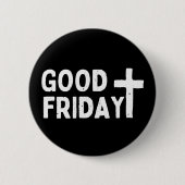 Badge Rond 5 Cm Vendredi saint (Devant)