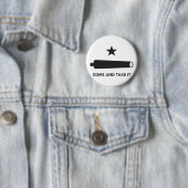 Badge Rond 5 Cm Venez le prendre ! (Original) (En situation)