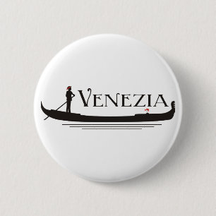 Badge Rond 5 Cm Venezia