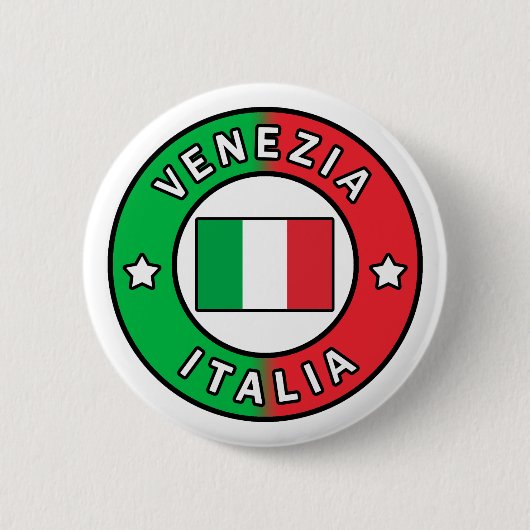 Badge Rond 5 Cm Venezia Italia (Devant)