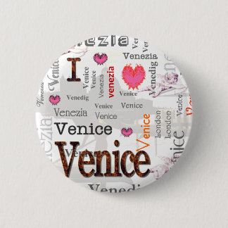 Badge Rond 5 Cm Venise