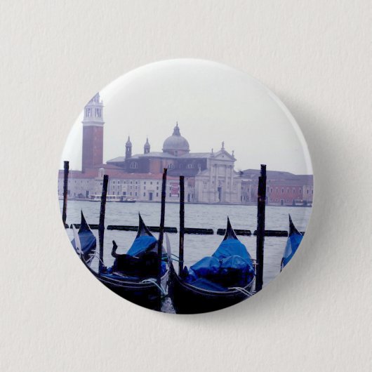 Badge Rond 5 Cm Venise Italie Voyage (Devant)