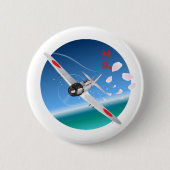 Badge Rond 5 Cm Vent Divin (Devant)
