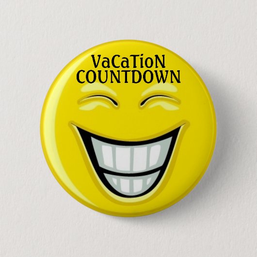 Badge Rond 5 Cm VENTE ! COMPTE DE Vacances - SRF (Devant)