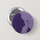 Badge Rond 5 Cm Ventilateur de bulle (Devant & derrière)