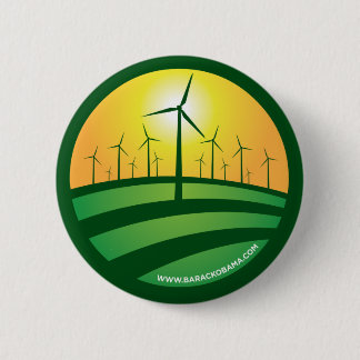 Badge Rond 5 Cm Vents d'Obama de bouton de changement