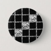 Badge Rond 5 Cm vérifier le motif (Devant)